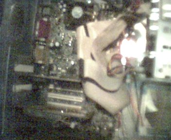 An internal shot of Storm III. Low resolution webcam still, didn't have a proper digital camera at that time.
